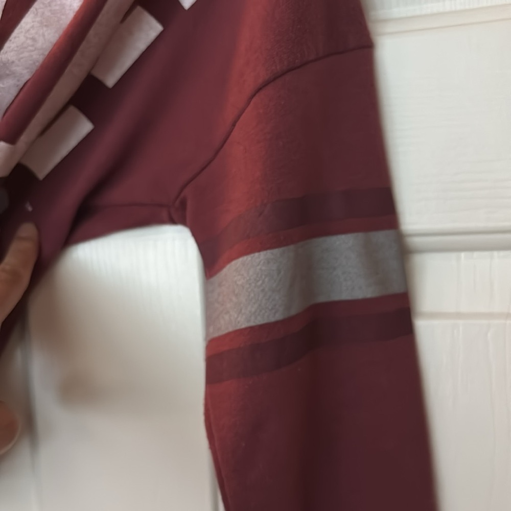 Love Aggies Maroon Hoodie Sweater - Picture 3 of 4
